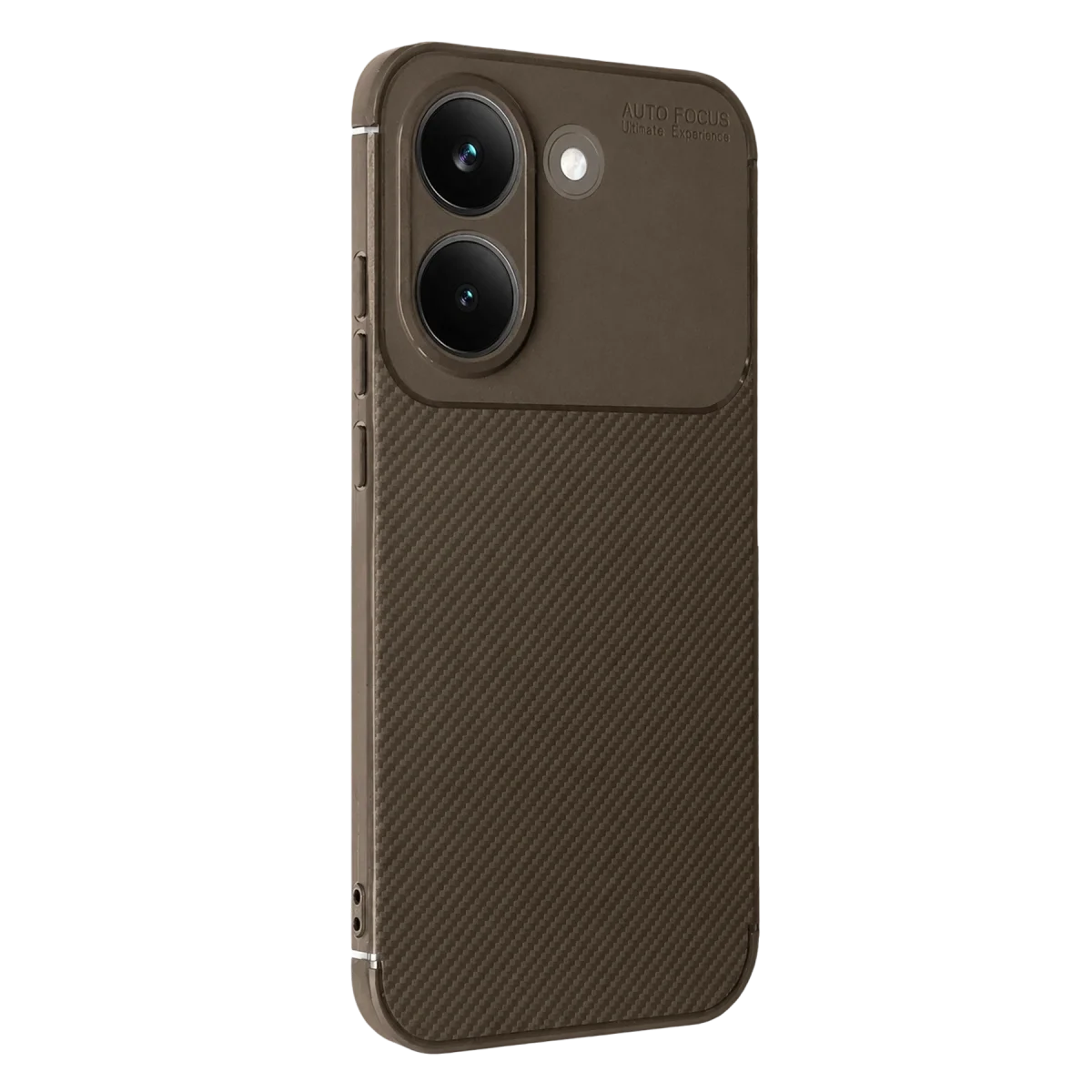 Xiaomi Poco X8 Pro Auto Focus Karbon Kapak - Kahverengi Xiaomi Poco X8 Pro Auto Focus Karbon Kapak - Kahverengi