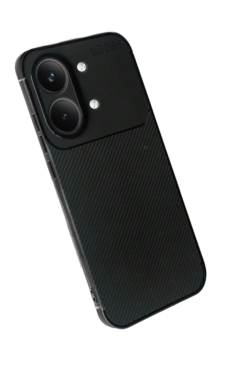 Xiaomi Poco X8 Pro Max Auto Focus Karbon Kapak - Siyah Xiaomi Poco X8 Pro Max Auto Focus Karbon Kapak - Siyah