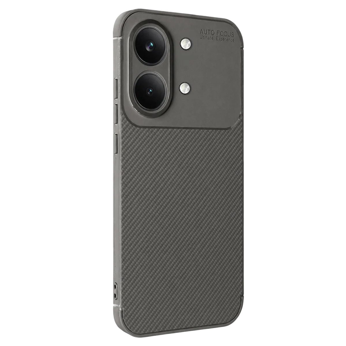 Xiaomi Poco X8 Pro Max Auto Focus Karbon Kapak - Gri Xiaomi Poco X8 Pro Max Auto Focus Karbon Kapak - Gri