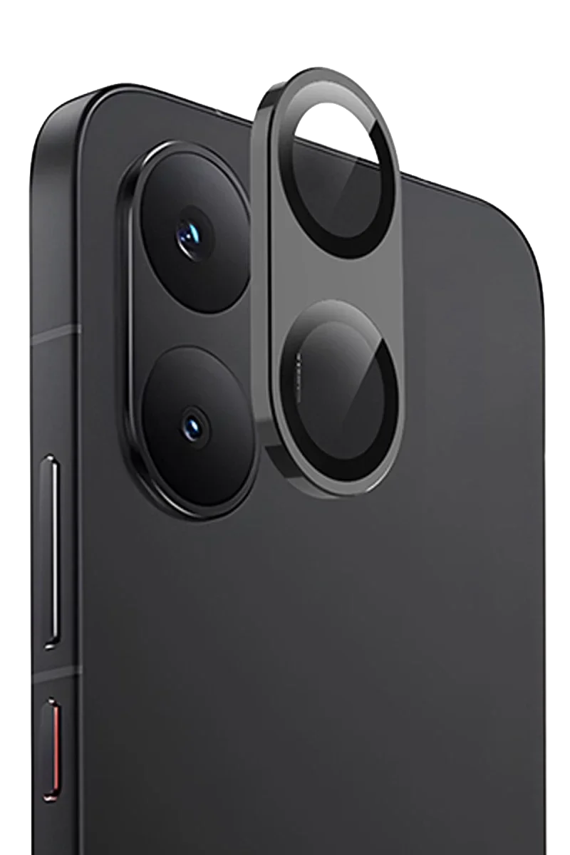 Xiaomi Poco X8 Pro Max Raze Metal Kamera Lens - Siyah Xiaomi Poco X8 Pro Max Raze Metal Kamera Lens - Siyah