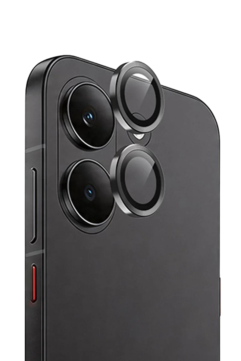 Xiaomi Poco X8 Pro Raze Metal Kamera Lens - Siyah Xiaomi Poco X8 Pro Raze Metal Kamera Lens - Siyah