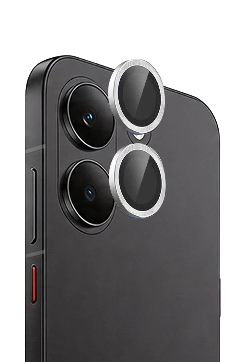 Xiaomi Poco X8 Pro Raze Metal Kamera Lens - Gümüş Xiaomi Poco X8 Pro Raze Metal Kamera Lens - Gümüş
