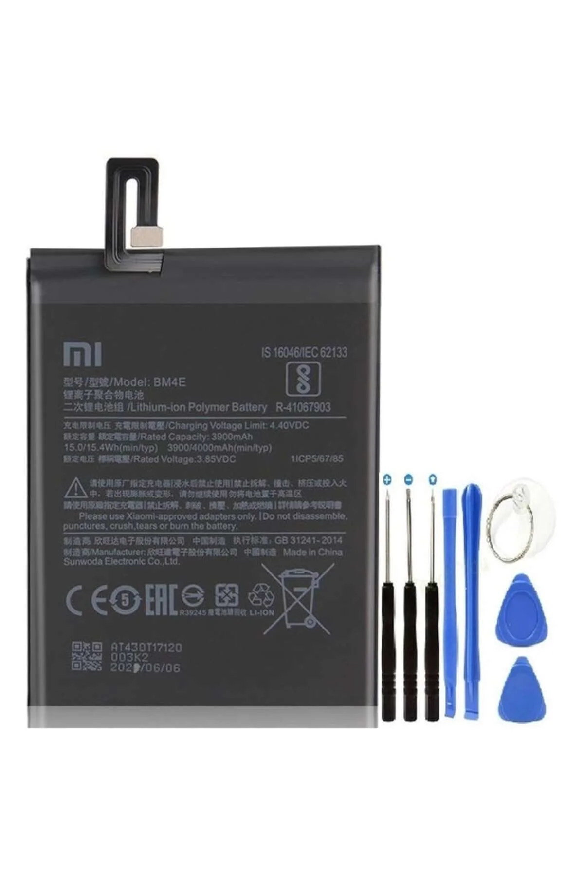 Xiaomi Pocophone F1 Pil Batarya + Tamir Seti Bm4e