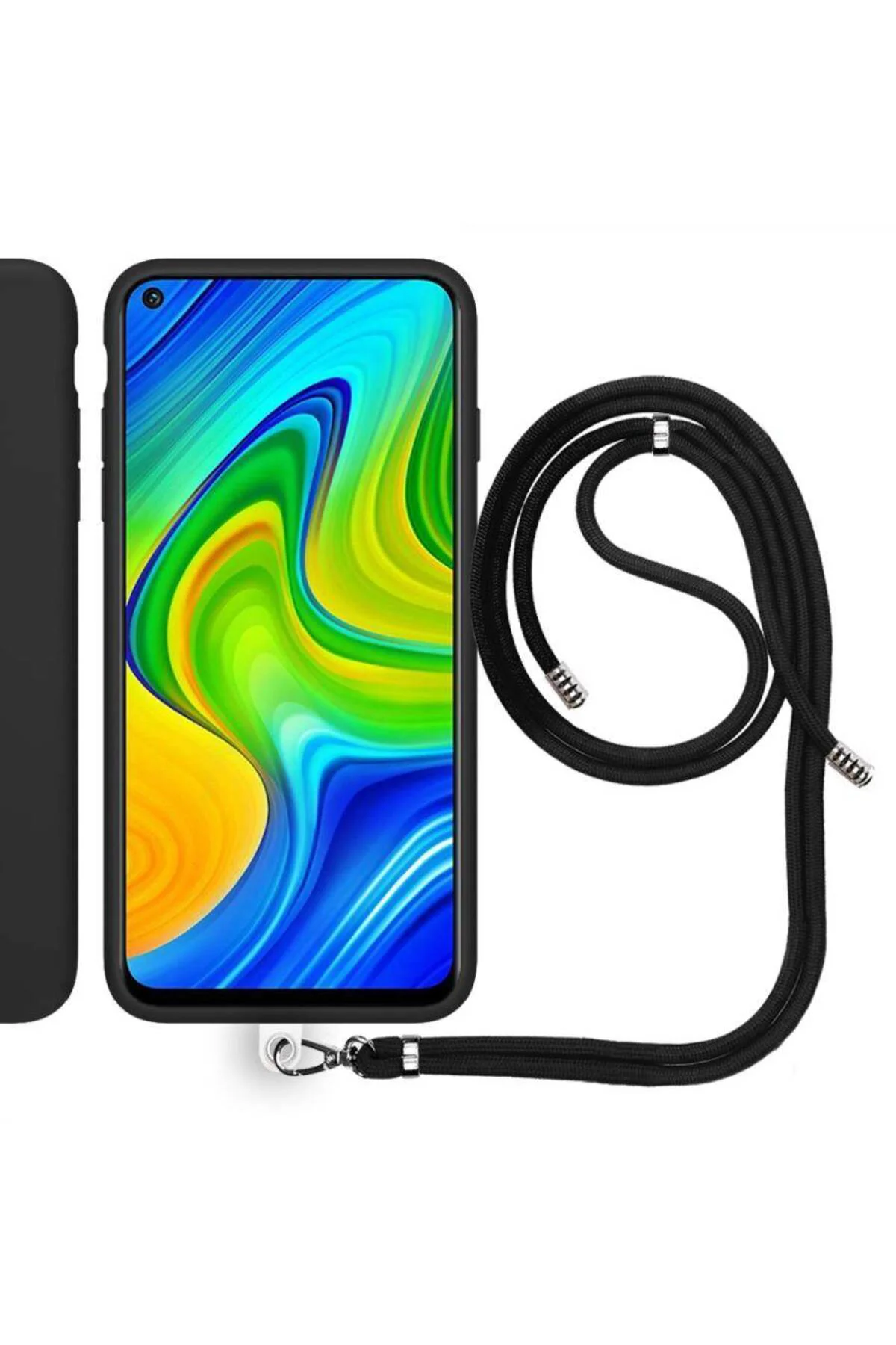 Xiaomi Pocophone X3 Pro Ip Askılı Silikon Kılıf Kırmızı