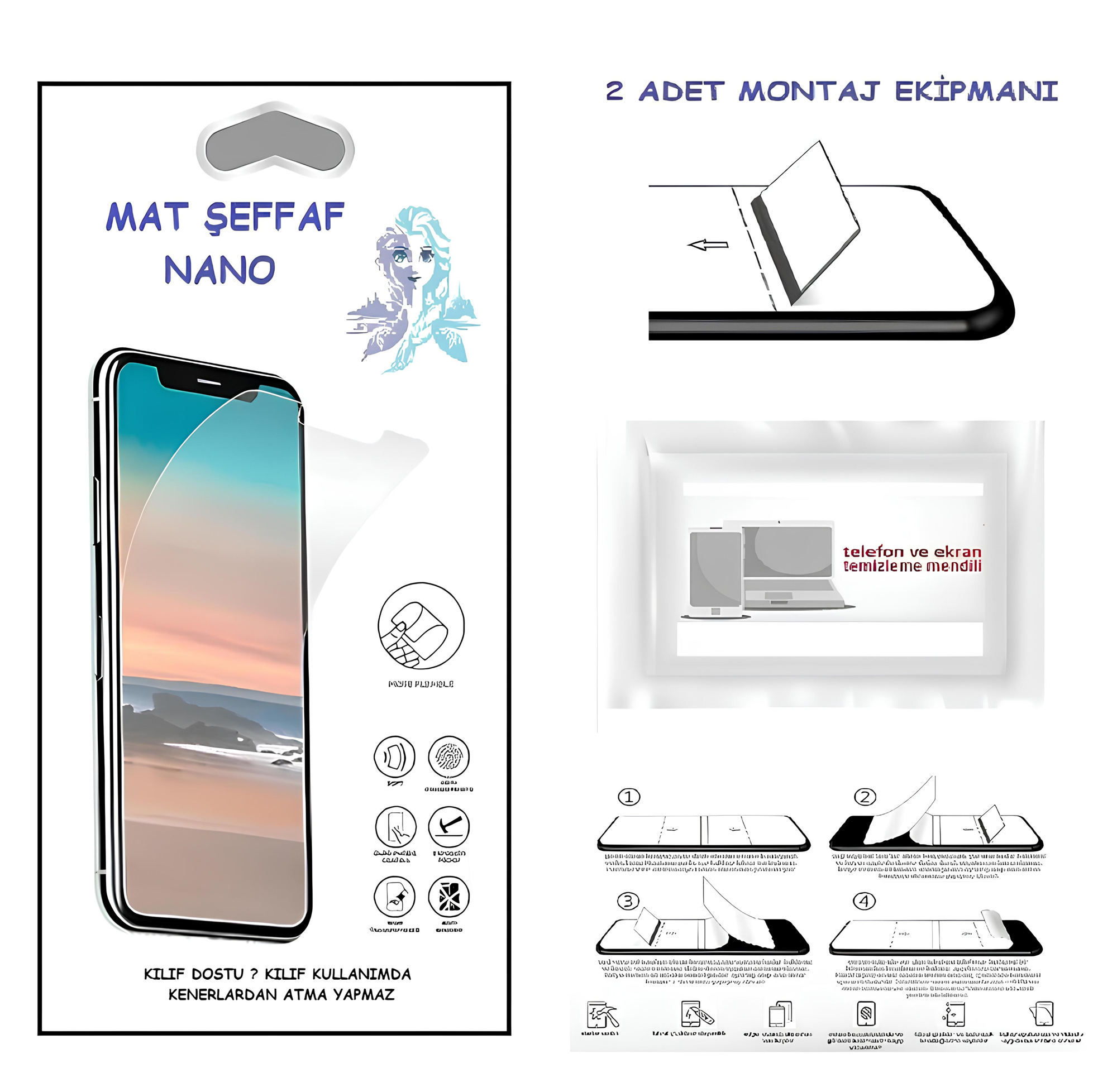 Xiaomi POCOPOHONE F5 PRO Nano Ekran Koruyucu Ultra İNCE Esnek MAT