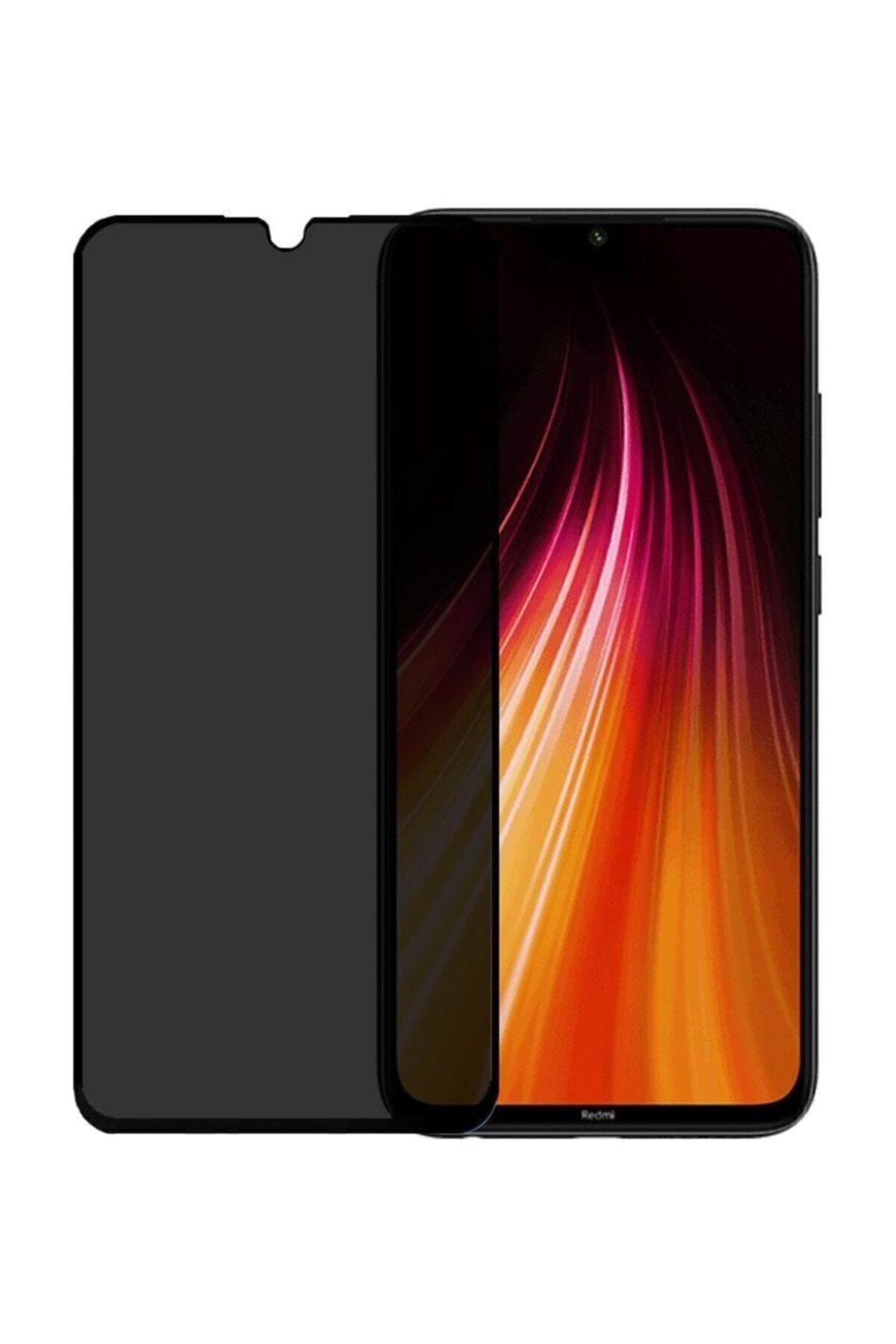 Xiaomi Red Mi Note 9 Tam Kaplayan 5d Hayalet Prıvacy Kırılmaz Cam
