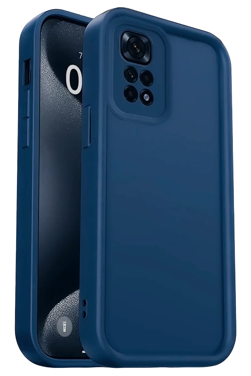 Xiaomi Redmi 10 2022 Kılıf Viera Silikon - Lacivert Xiaomi Redmi 10 2022 Kılıf Viera Silikon - Lacivert