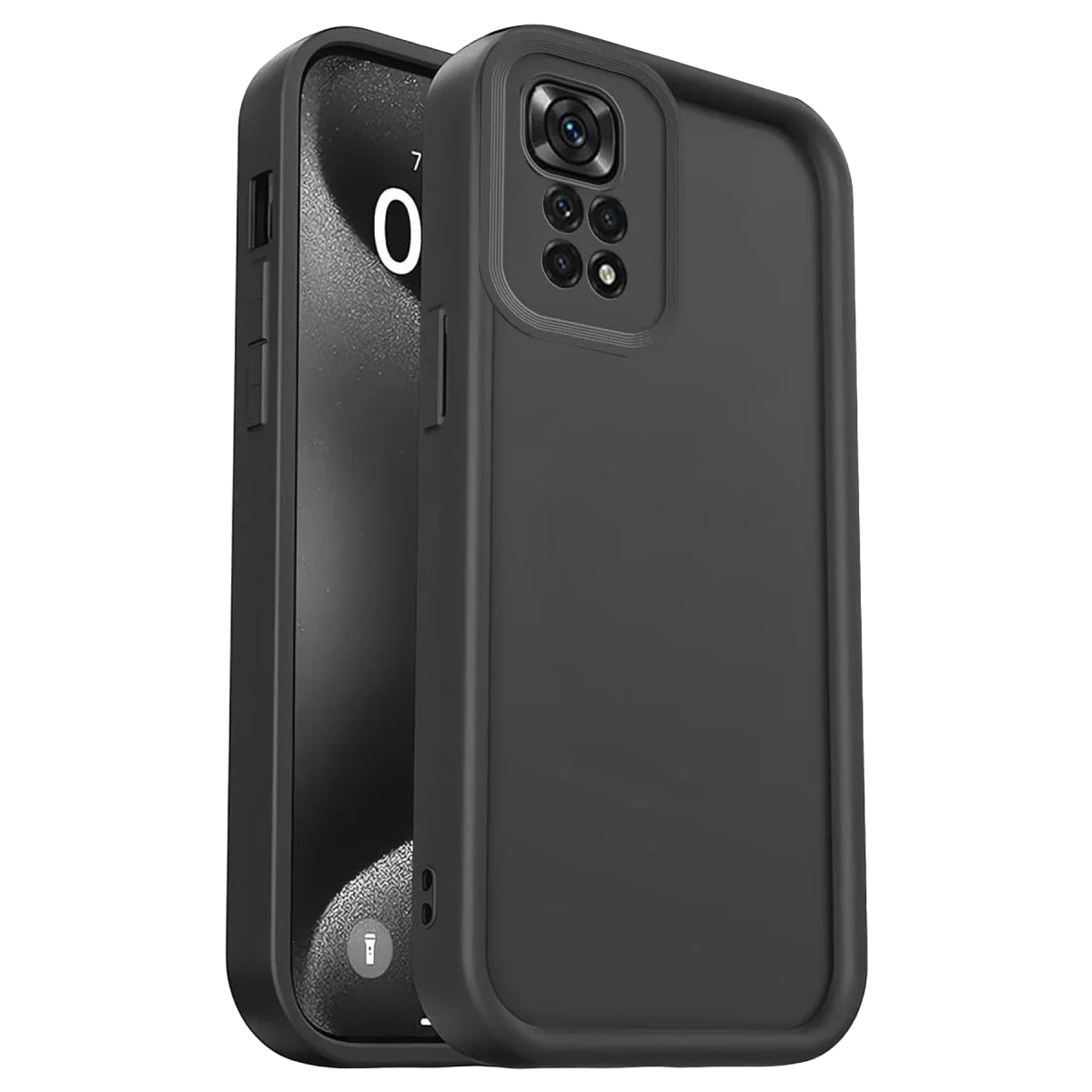 Xiaomi Redmi 10 2022 Kılıf Viera Silikon - Siyah Xiaomi Redmi 10 2022 Kılıf Viera Silikon - Siyah