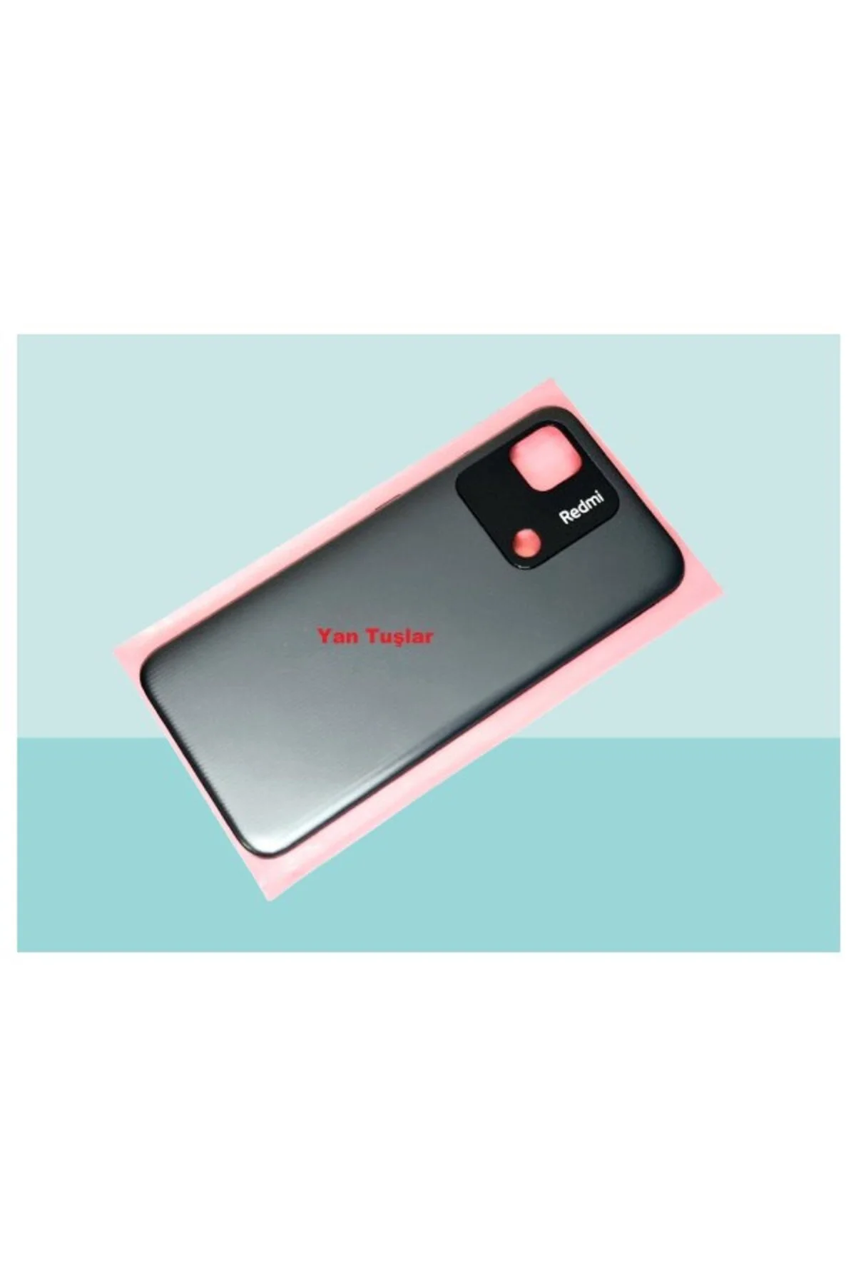Xiaomi Redmi 10A -10C Full Kasa Arka Kapak Batarya Kapağı Gri