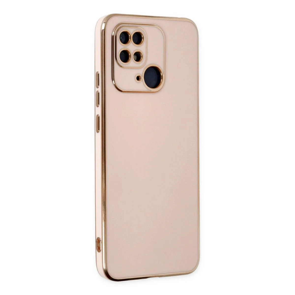 Xiaomi Redmi 10c ile Uyumlu Şok Emici Silikon Kılıf - Pembe Fiyatı, Yorumları ve Özellikleri