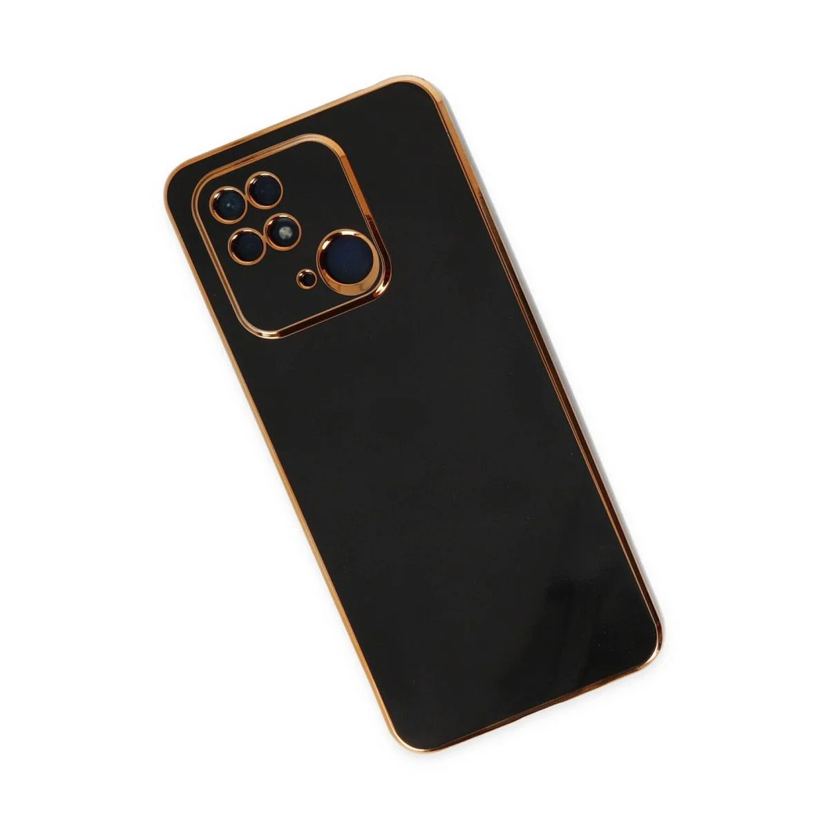 Xiaomi Redmi 10c ile Uyumlu Volet Silikon Kılıf - Siyah Xiaomi Redmi 10c ile Uyumlu Volet Silikon Kılıf - Siyah