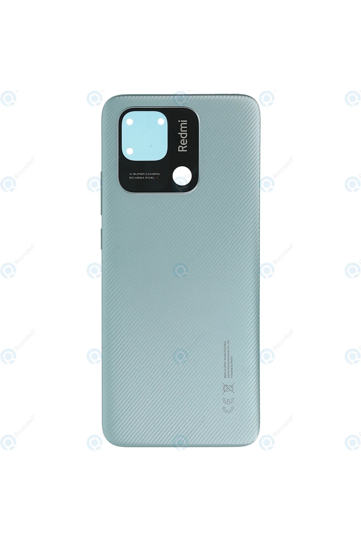 Xiaomi Redmi 10C Kasa Kapak + Yan Tuşlar, Lens Hariç Mint Yeşili