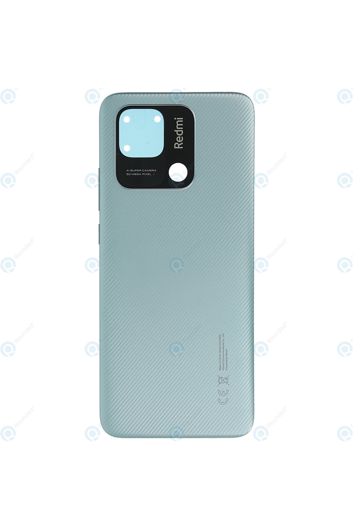 Xiaomi Redmi 10C Kasa Kapak + Yan Tuşlar, Lens Hariç Mint Yeşili