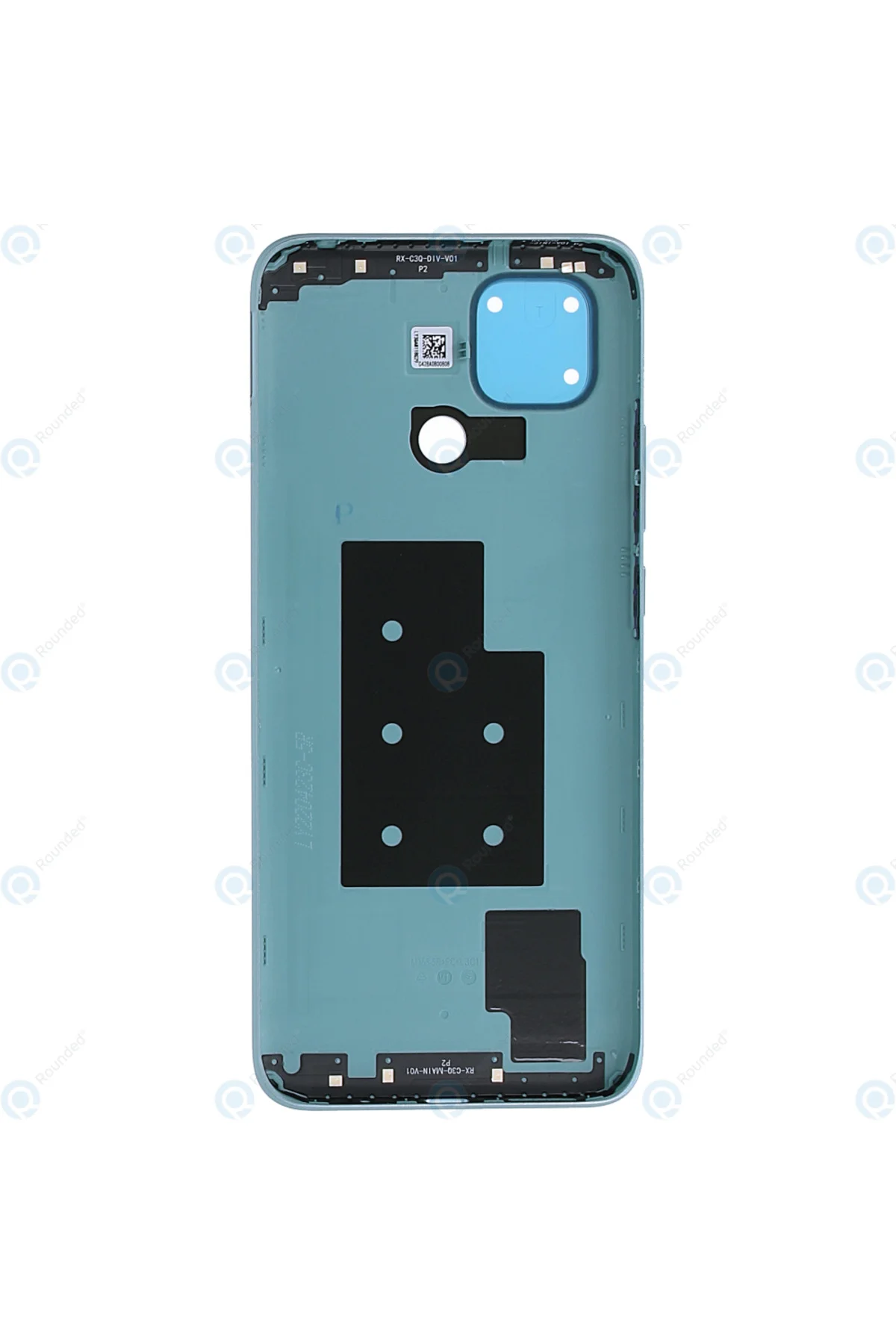 Xiaomi Redmi 10C Kasa Kapak + Yan Tuşlar, Lens Hariç Gri