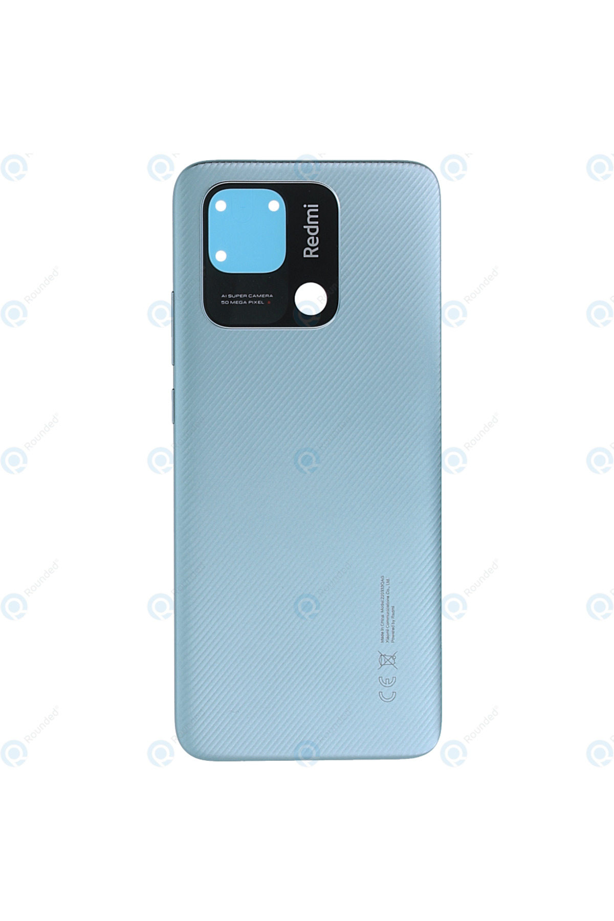 Xiaomi Redmi 10C Kasa Kapak + Yan Tuşlar, Lens Hariç Gri Xiaomi Redmi 10C Kasa Kapak + Yan Tuşlar, Lens Hariç Gri