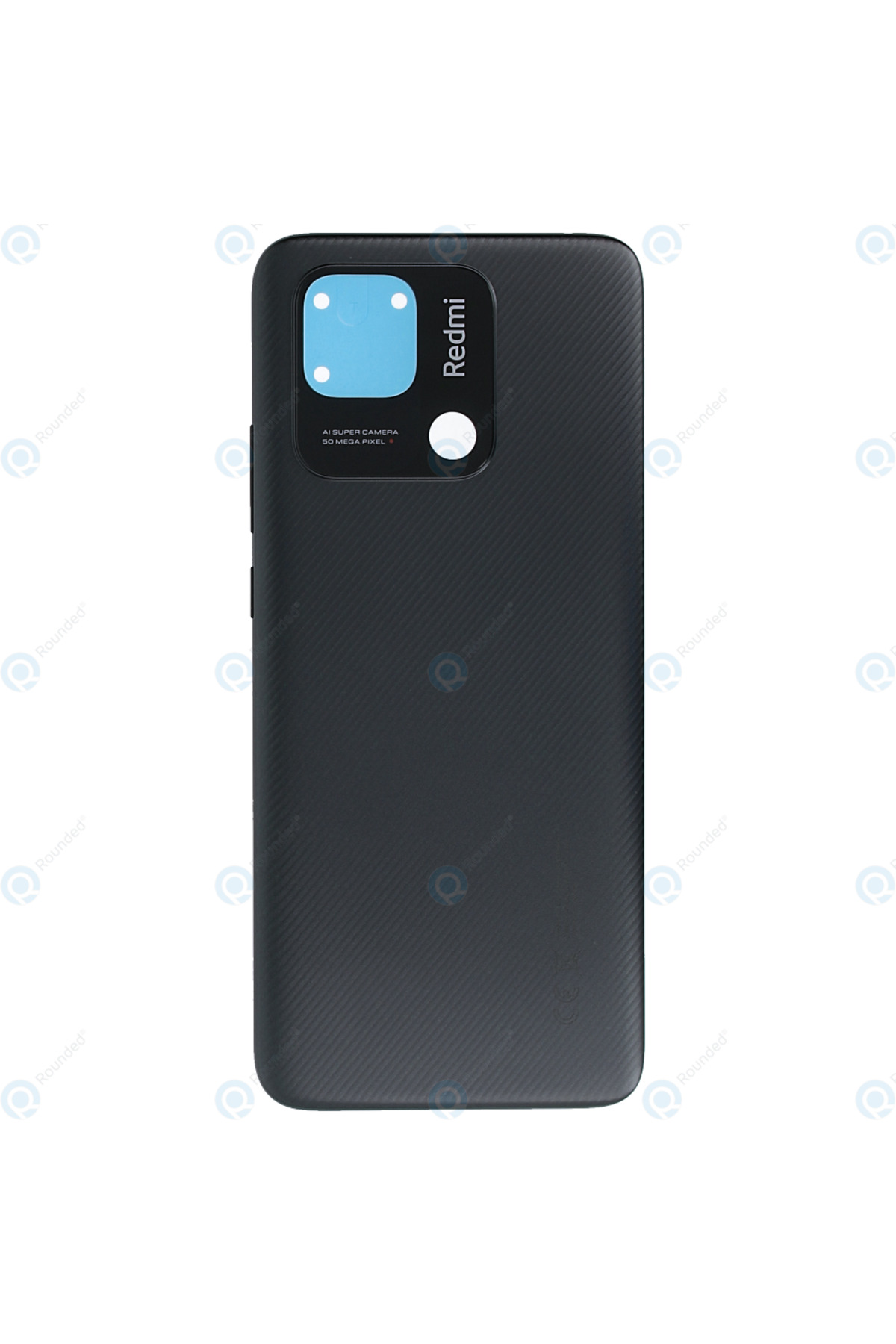 Xiaomi Redmi 10C Kasa Kapak + Yan Tuşlar, Lens Hariç Siyah