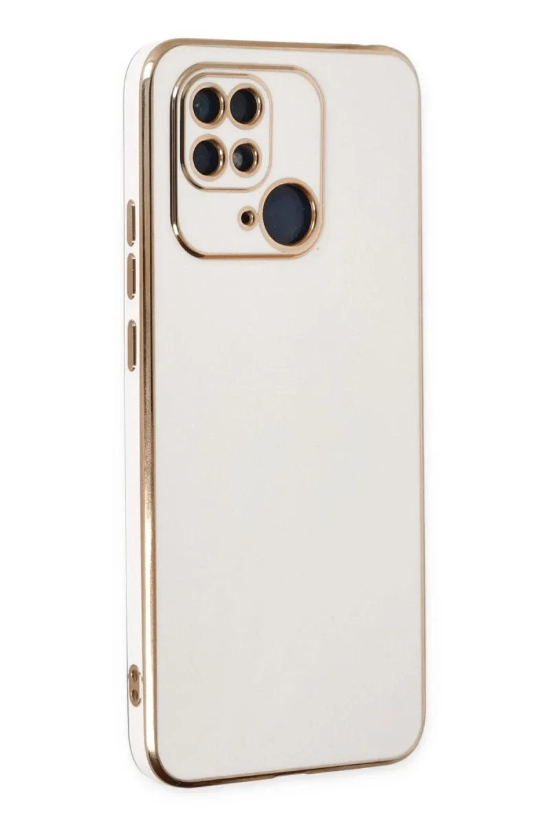 Xiaomi Redmi 10C Kılıf Volet Silikon - Beyaz Xiaomi Redmi 10C Kılıf Volet Silikon - Beyaz