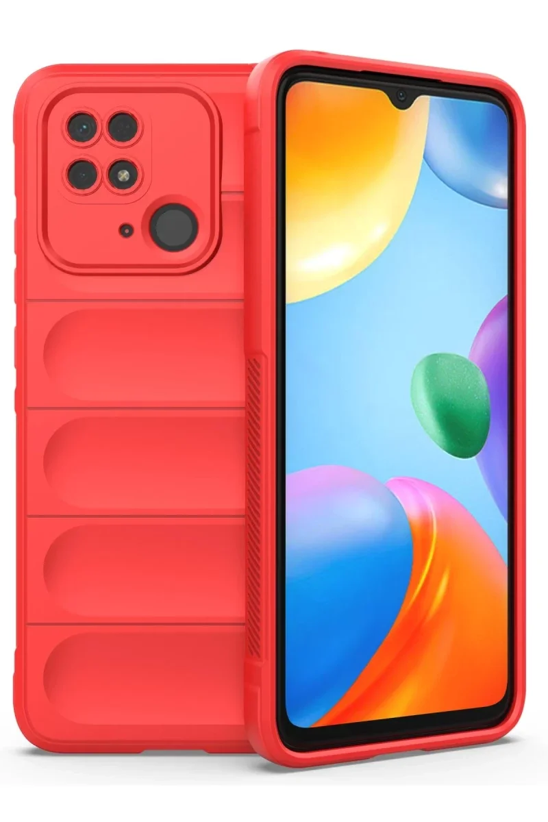 Xiaomi Redmi 10C Kılıf Optimum Silikon - Kırmızı Fiyatı, Yorumları ve Özellikleri