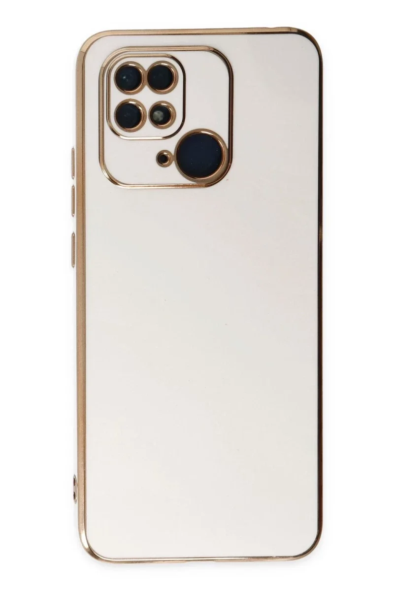 Xiaomi Redmi 10C Kılıf Volet Silikon - Beyaz Xiaomi Redmi 10C Kılıf Volet Silikon - Beyaz