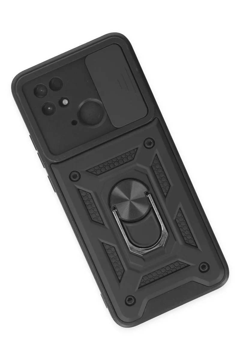 Xiaomi Redmi 10C Kılıf Pars Lens Yüzüklü Silikon - Siyah Fiyatı, Yorumları ve Özellikleri