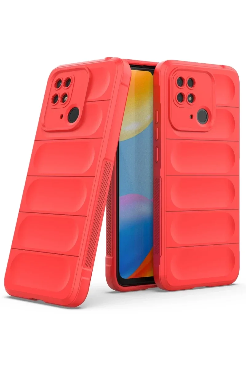 Xiaomi Redmi 10C Kılıf Optimum Silikon - Kırmızı Fiyatı, Yorumları ve Özellikleri