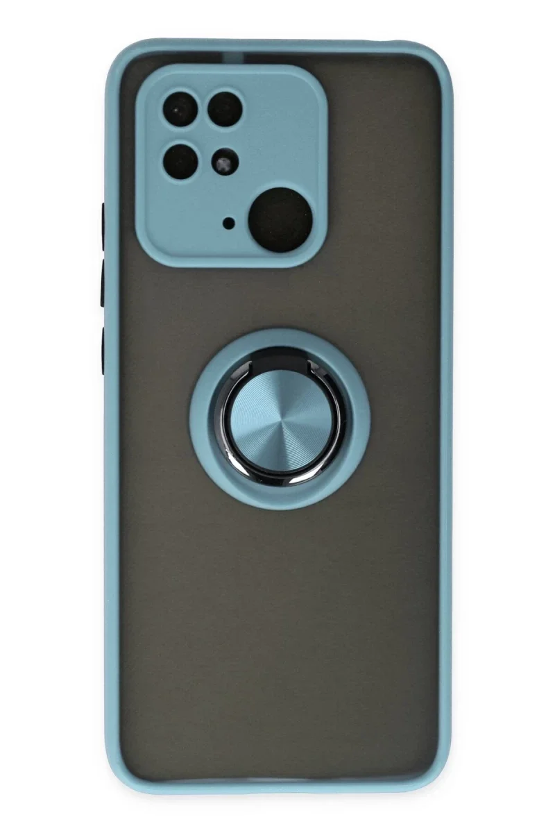 Xiaomi Redmi 10C Kılıf Montreal Yüzüklü Silikon Kapak - Buz Mavi Fiyatı, Yorumları ve Özellikleri