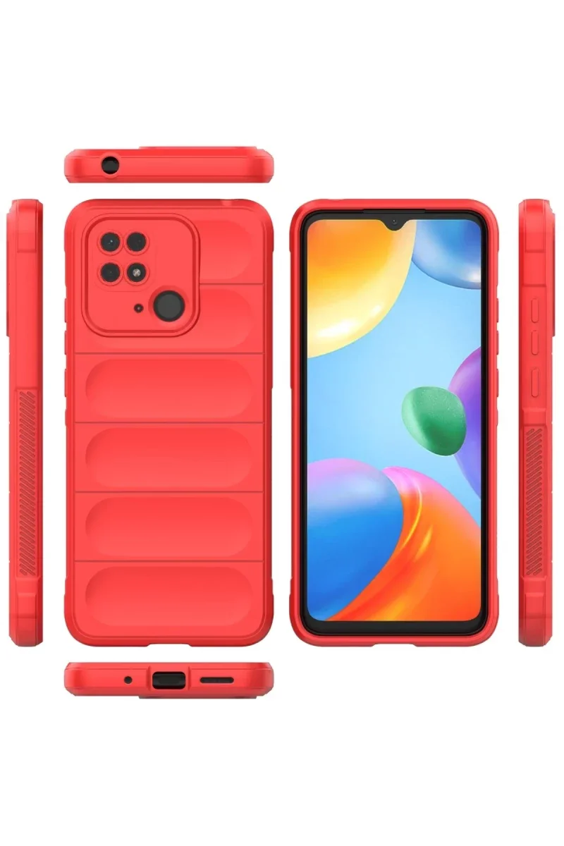 Xiaomi Redmi 10C Kılıf Optimum Silikon - Kırmızı Fiyatı, Yorumları ve Özellikleri