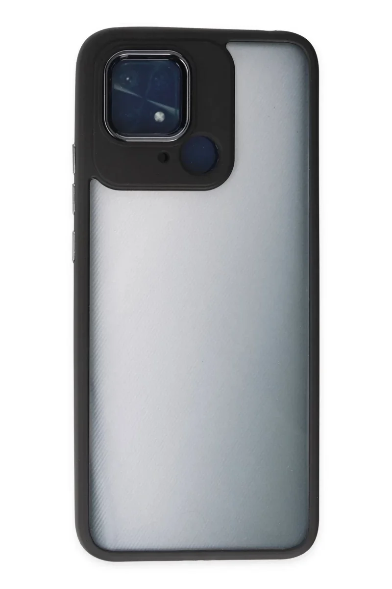 Xiaomi Redmi 10C Kılıf Dora Kapak - Siyah Xiaomi Redmi 10C Kılıf Dora Kapak - Siyah