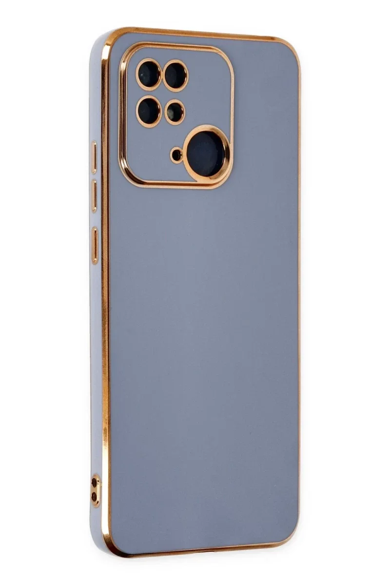 Xiaomi Redmi 10C Kılıf Volet Silikon - Mavi Xiaomi Redmi 10C Kılıf Volet Silikon - Mavi
