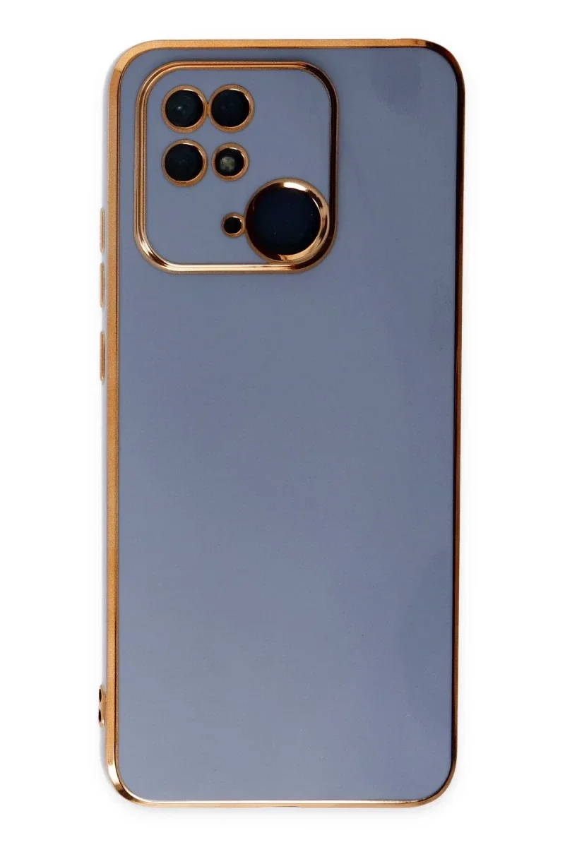 Xiaomi Redmi 10C Kılıf Volet Silikon - Mavi Xiaomi Redmi 10C Kılıf Volet Silikon - Mavi