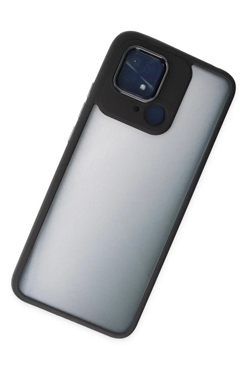 Xiaomi Redmi 10C Kılıf Dora Kapak - Siyah Xiaomi Redmi 10C Kılıf Dora Kapak - Siyah