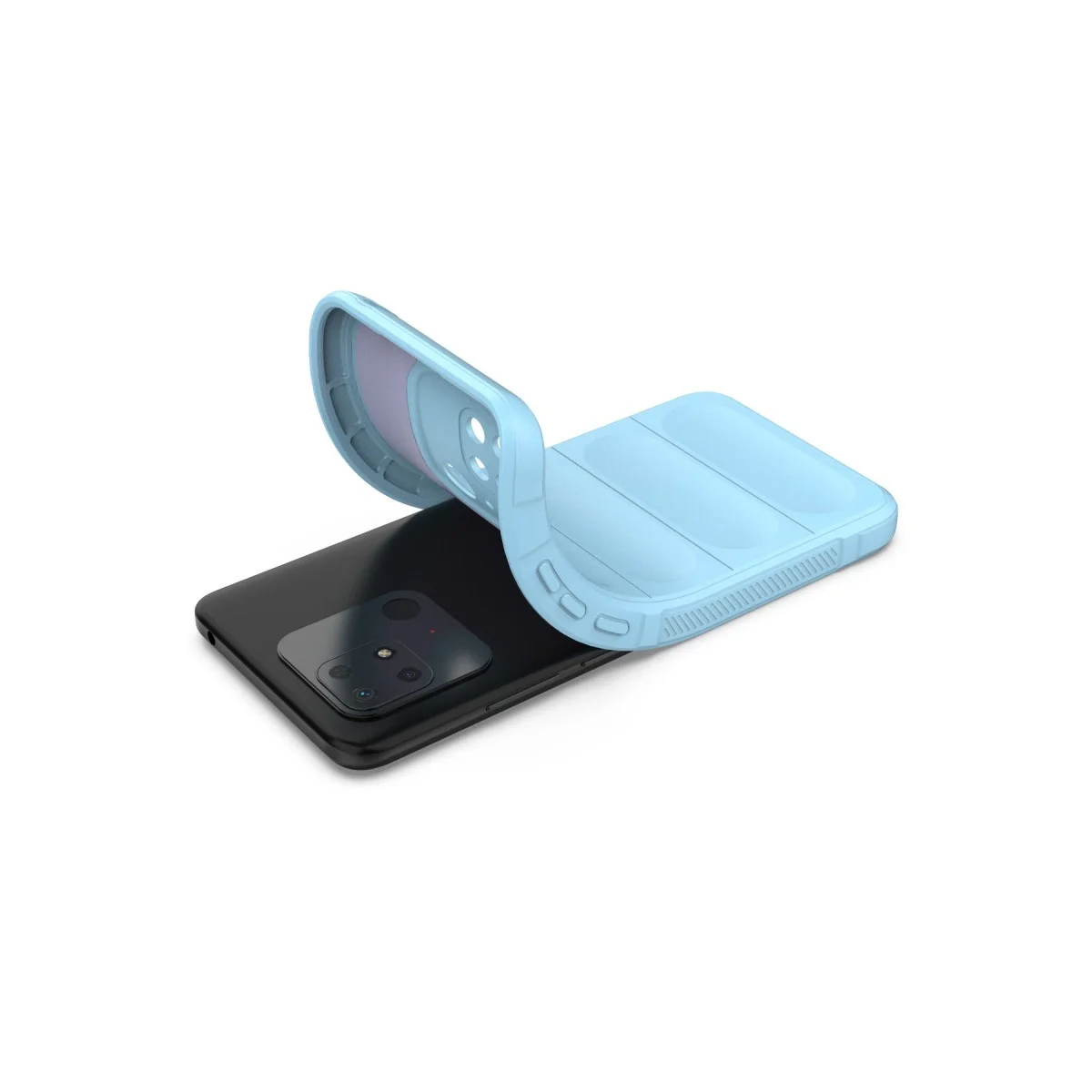 Xiaomi Redmi 10c Kılıf Optimum Silikon - Sky Blue Xiaomi Redmi 10c Kılıf Optimum Silikon - Sky Blue