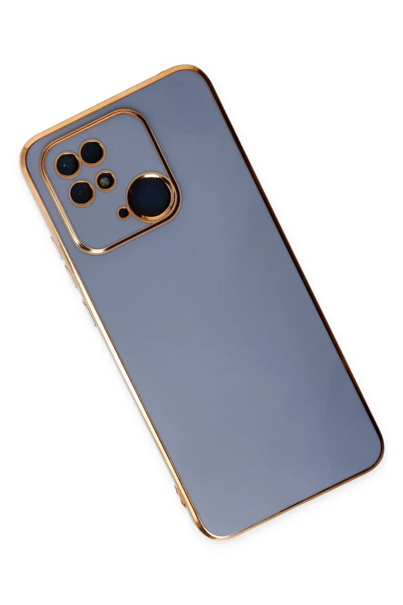 Xiaomi Redmi 10C Kılıf Volet Silikon - Mavi Xiaomi Redmi 10C Kılıf Volet Silikon - Mavi