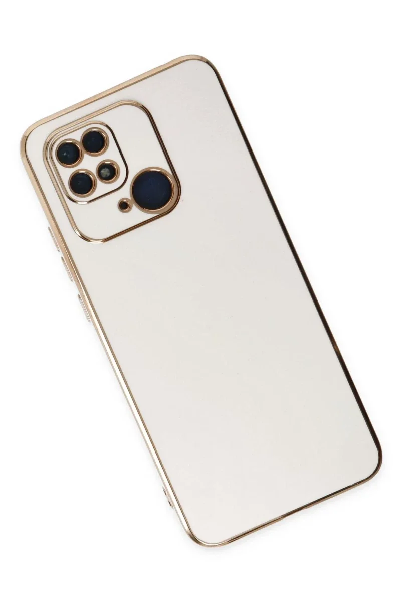 Xiaomi Redmi 10C Kılıf Volet Silikon - Beyaz Xiaomi Redmi 10C Kılıf Volet Silikon - Beyaz