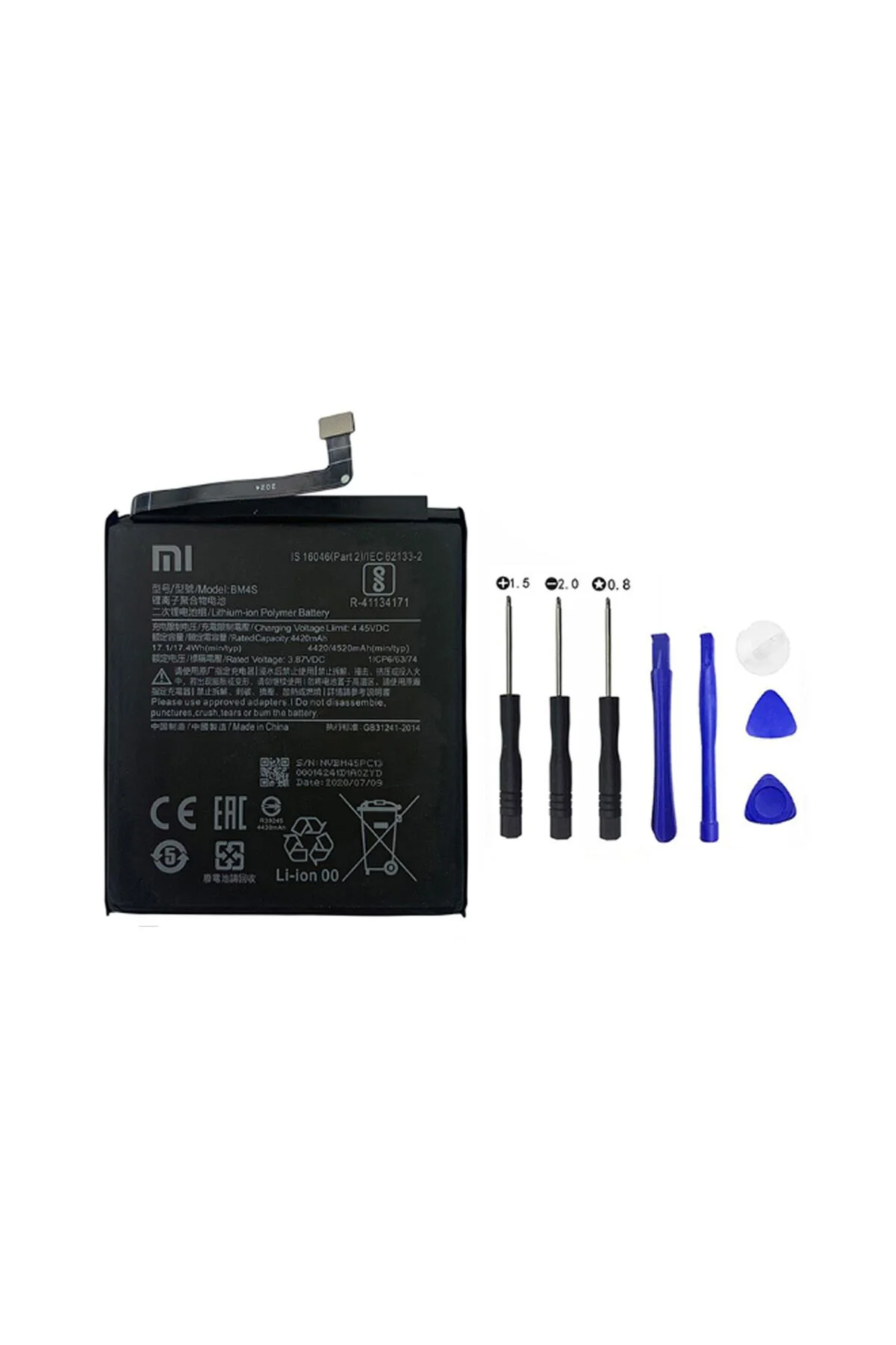 Xiaomi Redmi 10x 5g Pil Batarya Bm4s Ve Tamir Set