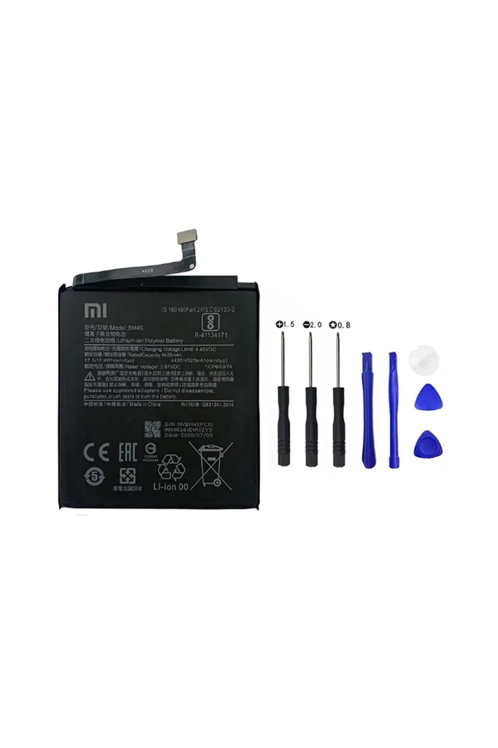 Xiaomi Redmi 10x 5g Pil Batarya Bm4s Ve Tamir Set