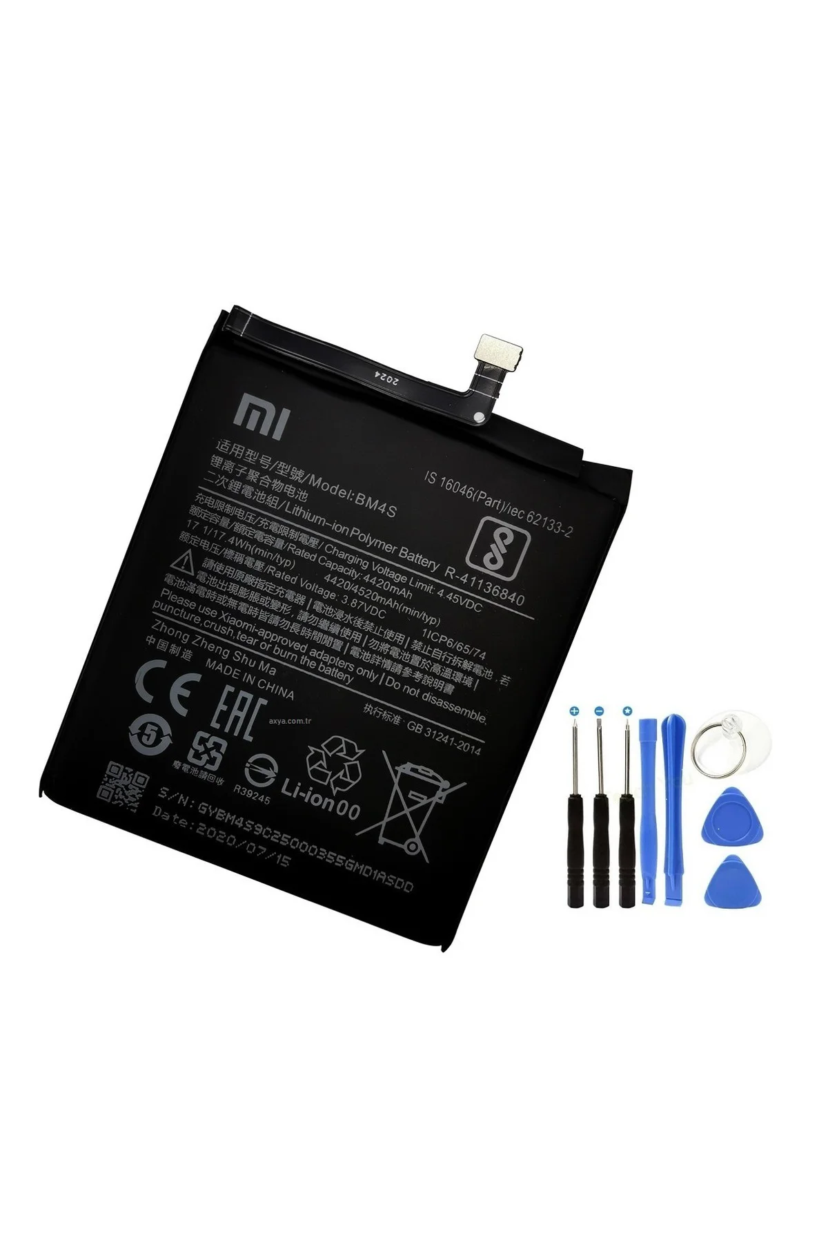 Xiaomi Redmi 10X Pro Pil Batarya BM4S ve Tamir Set