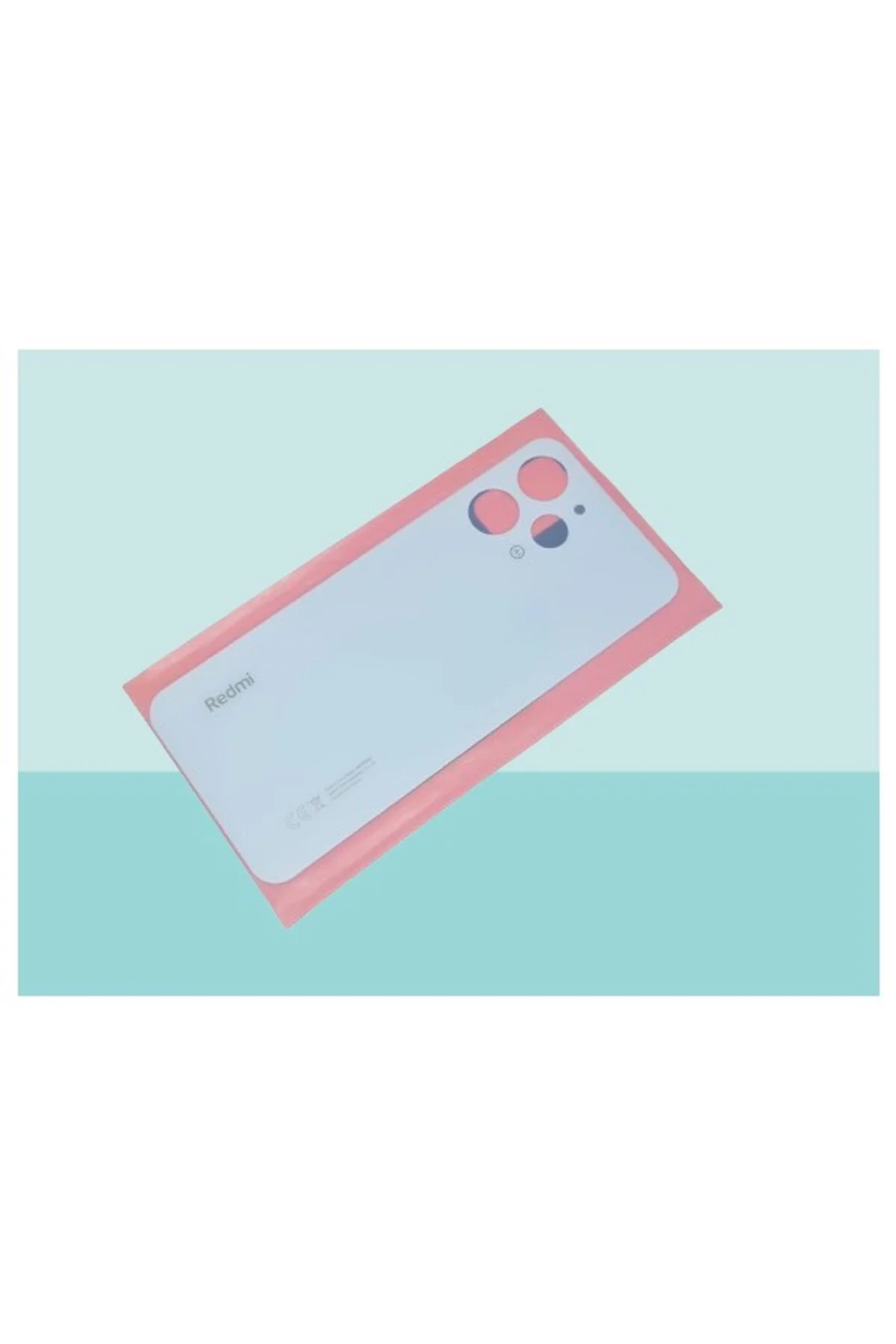 Xiaomi Redmi 12 -4g- Arka Kapak Batarya Kapağı Gri