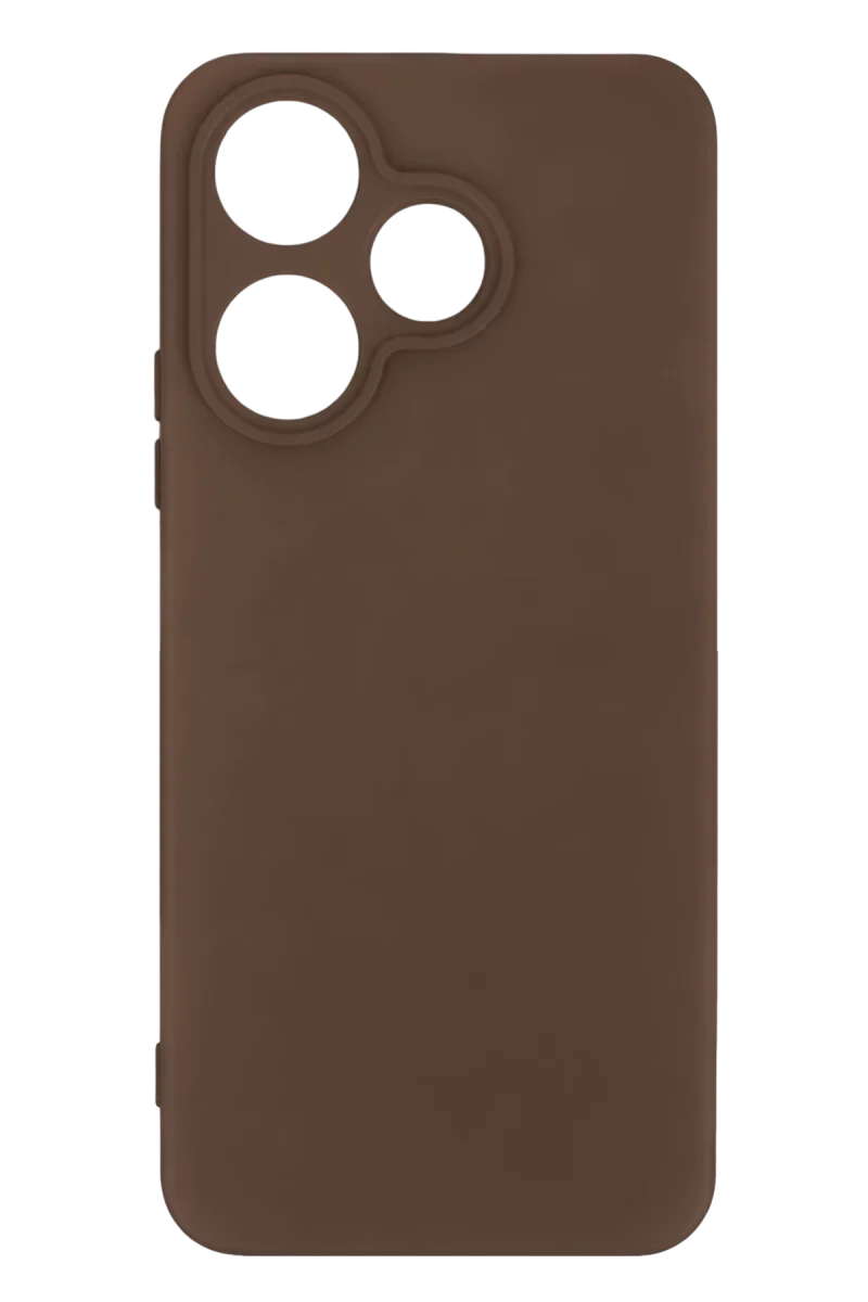 Xiaomi Redmi 13 4G Kılıf First Silikon - Kahverengi Xiaomi Redmi 13 4G Kılıf First Silikon - Kahverengi
