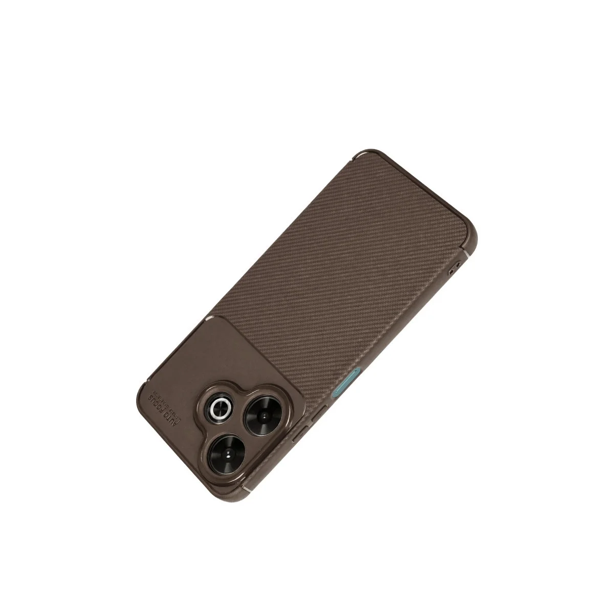 Xiaomi Redmi 13 4g Kılıf Auto Focus Karbon Kapak - Kahverengi Xiaomi Redmi 13 4g Kılıf Auto Focus Karbon Kapak - Kahverengi