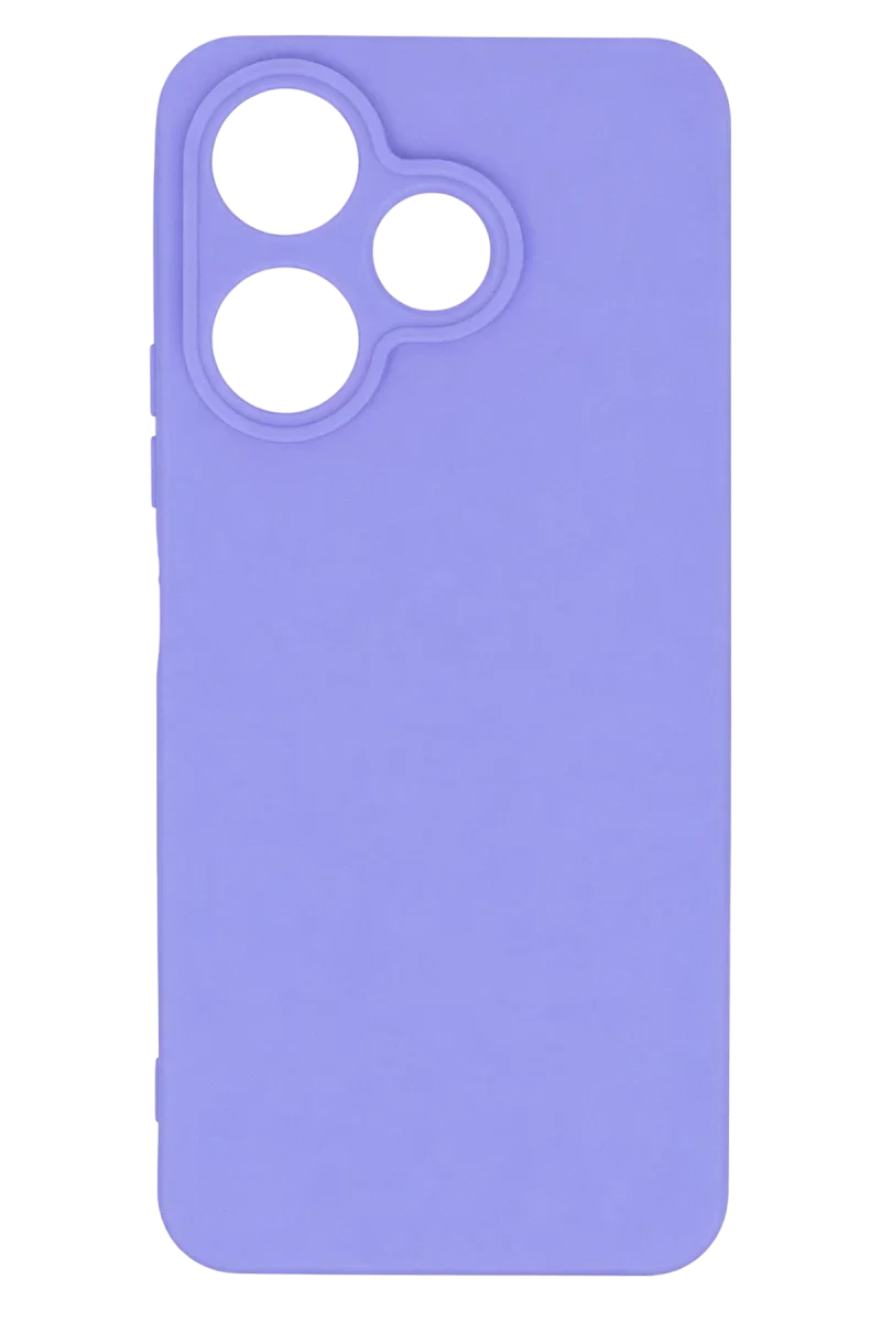 Xiaomi Redmi 13 4G Kılıf First Silikon - Lila Xiaomi Redmi 13 4G Kılıf First Silikon - Lila