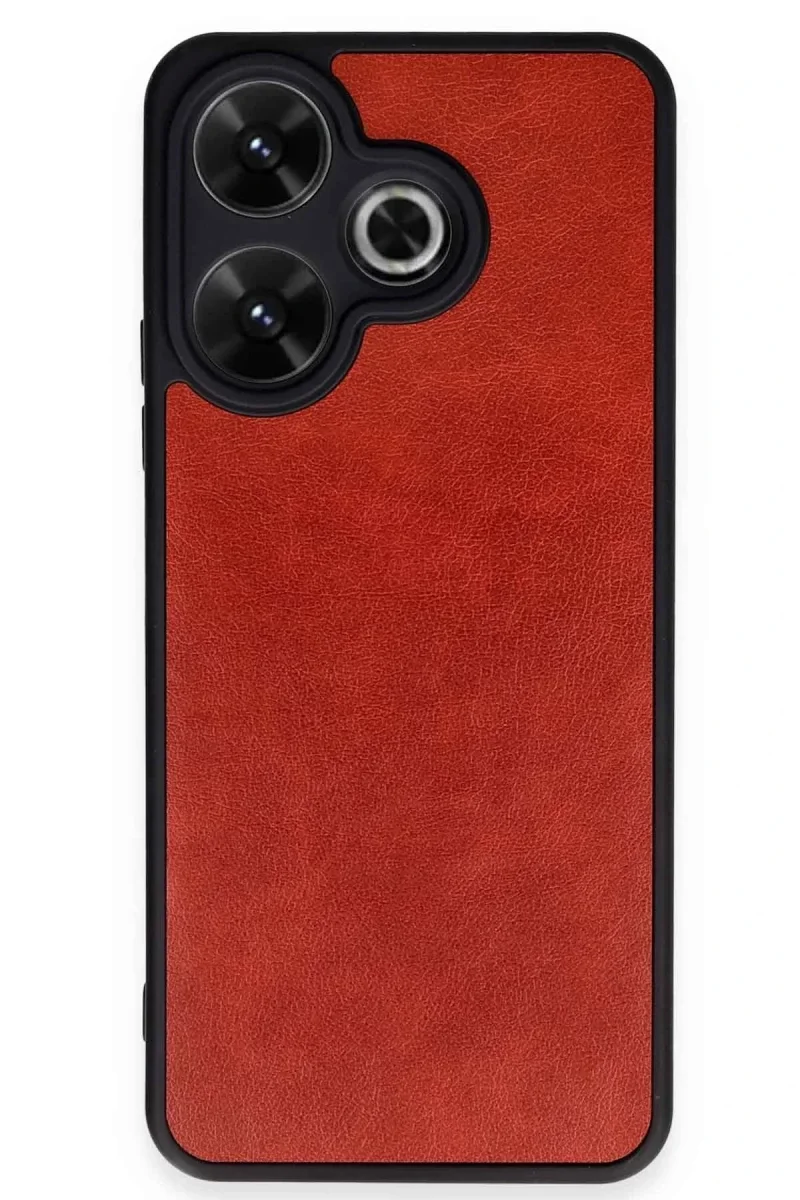 Xiaomi Redmi 13 4G Kılıf Aras Deri Kapak - Kırmızı Fiyatı, Yorumları ve Özellikleri