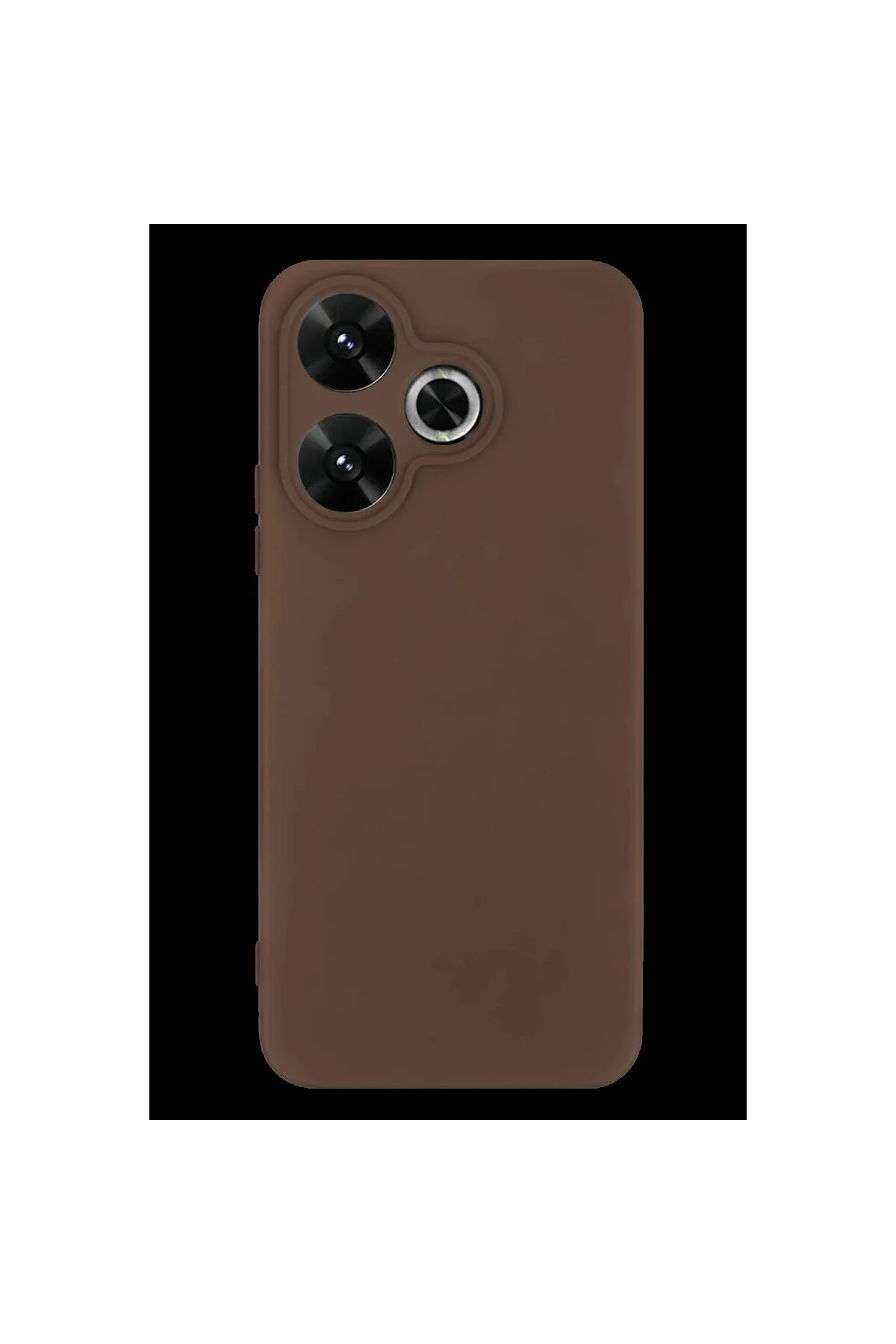 Xiaomi Redmi 13 4g Kılıf First Silikon - Kahverengi Xiaomi Redmi 13 4g Kılıf First Silikon - Kahverengi