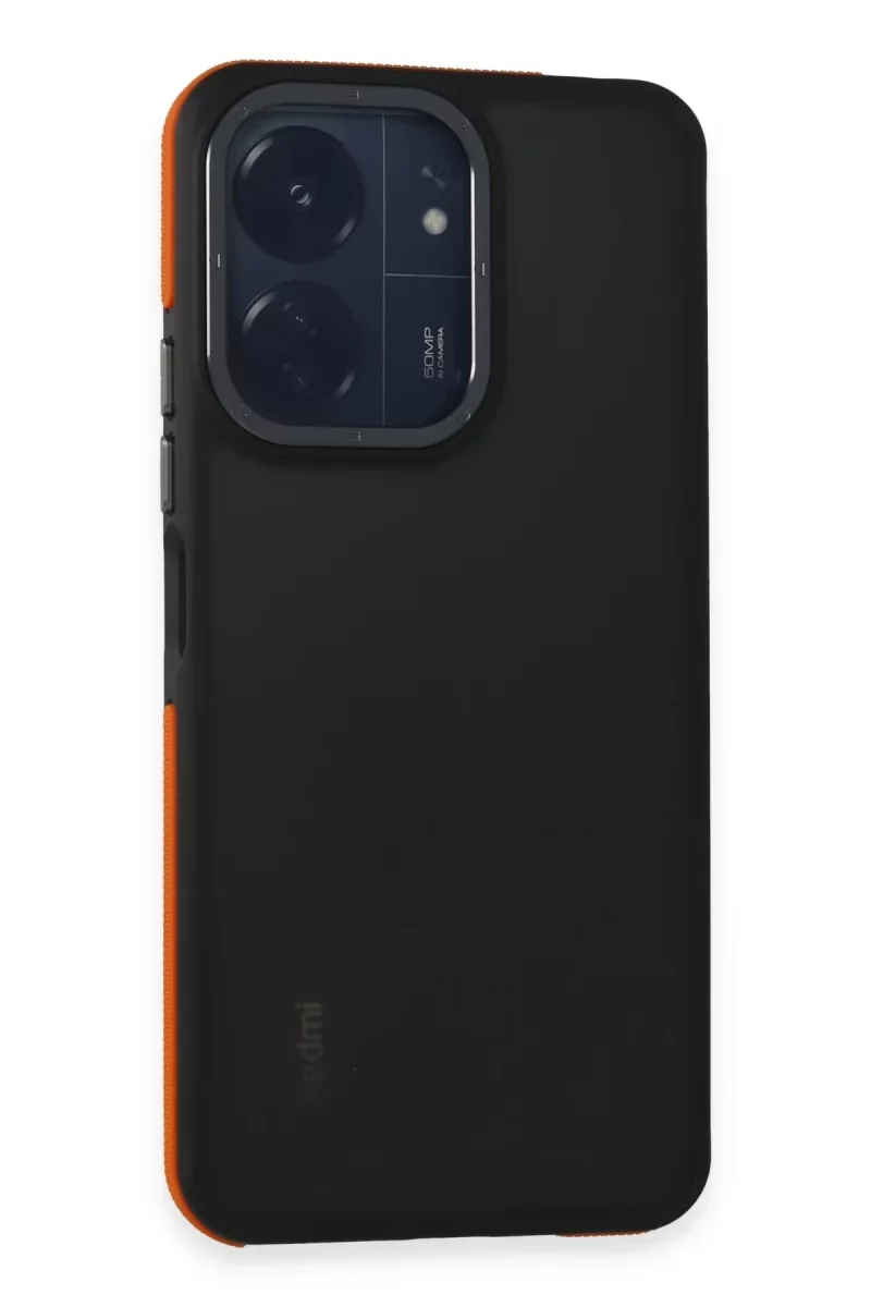 Xiaomi Redmi 13C Harvel Kapak - Turuncu Xiaomi Redmi 13C Harvel Kapak - Turuncu
