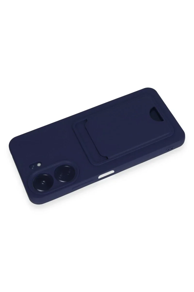 Xiaomi Redmi 13C Kılıf Kelvin Kartvizitli Silikon - Lacivert Xiaomi Redmi 13C Kılıf Kelvin Kartvizitli Silikon - Lacivert