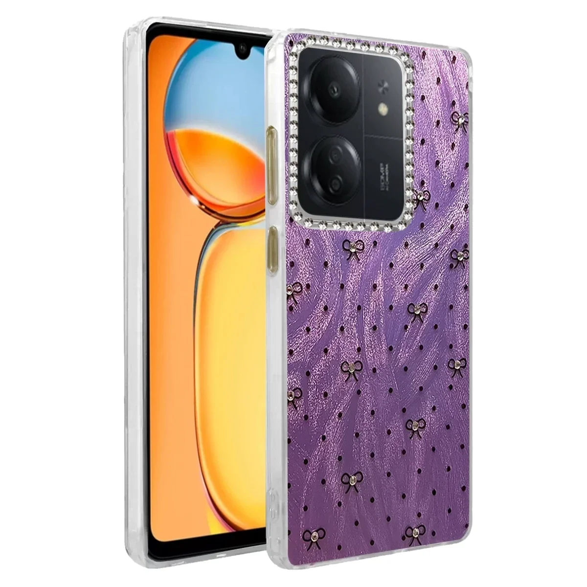 Xiaomi Redmi 13C Kılıf Blade Aynalı Desenli Kapak - Desen 2 Xiaomi Redmi 13C Kılıf Blade Aynalı Desenli Kapak - Desen 2