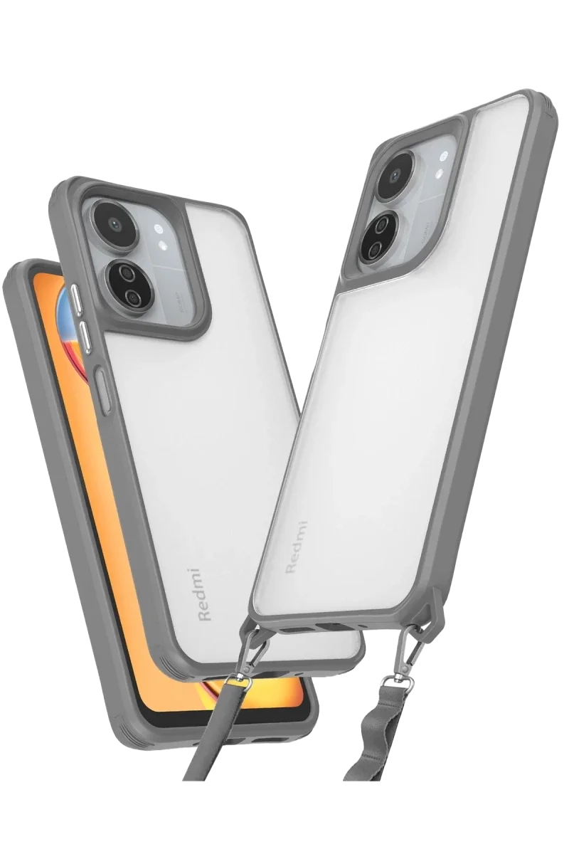 Xiaomi Redmi 13C Kılıf Penta Silikon Kılıf - Titan Gri