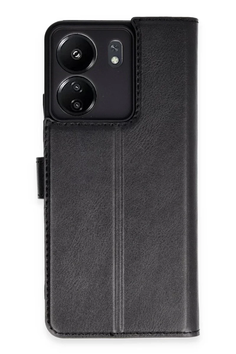 Xiaomi Redmi 13C Kılıf Trend S Plus Kapaklı Kılıf - Siyah Fiyatı, Yorumları ve Özellikleri