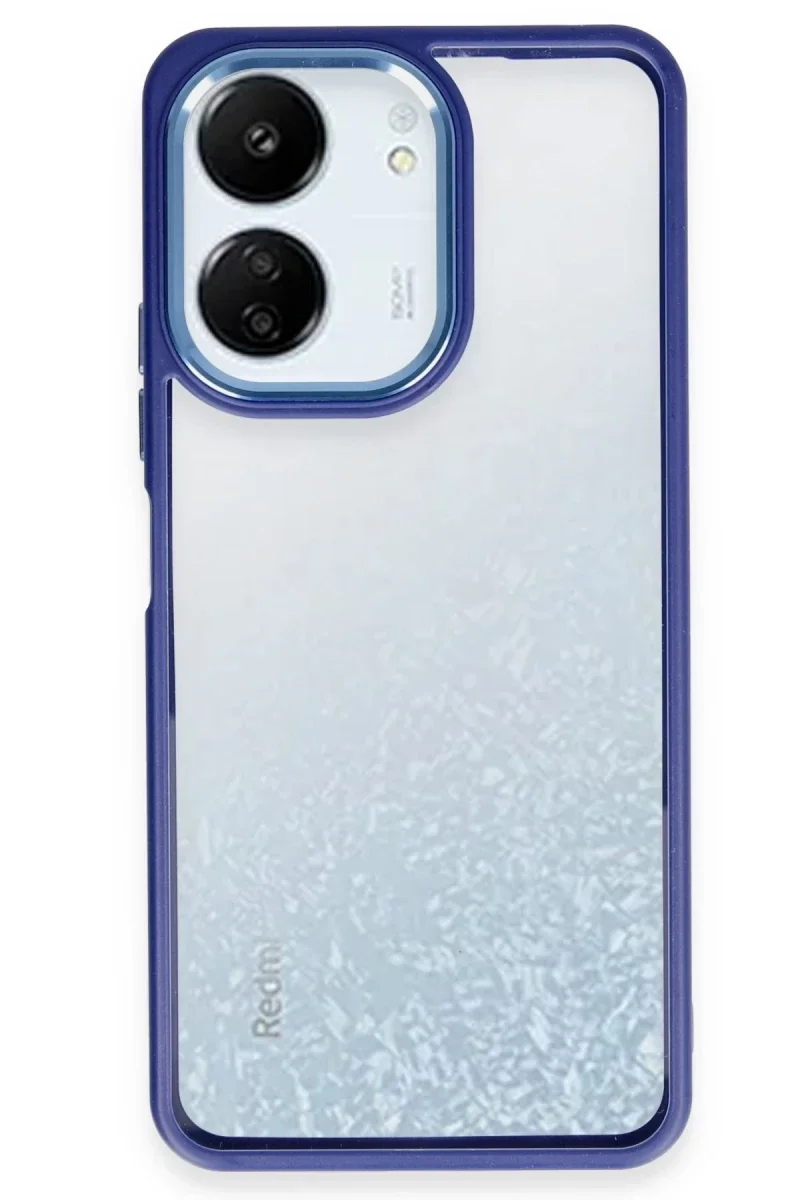 Xiaomi Redmi 13C Kılıf Power Silikon - Lacivert Xiaomi Redmi 13C Kılıf Power Silikon - Lacivert
