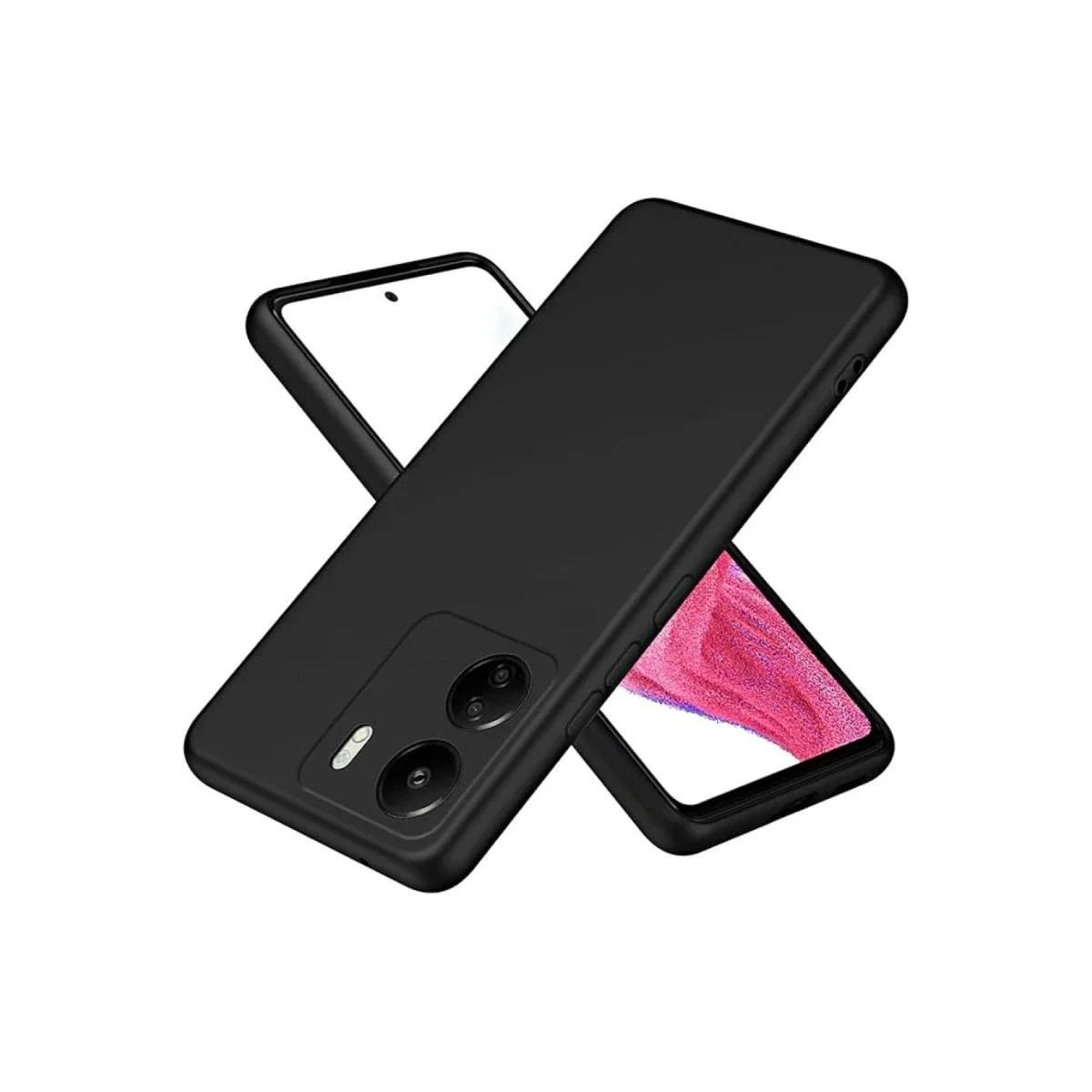 Xiaomi Redmi 13C Kılıf First Silikon - Siyah Xiaomi Redmi 13C Kılıf First Silikon - Siyah